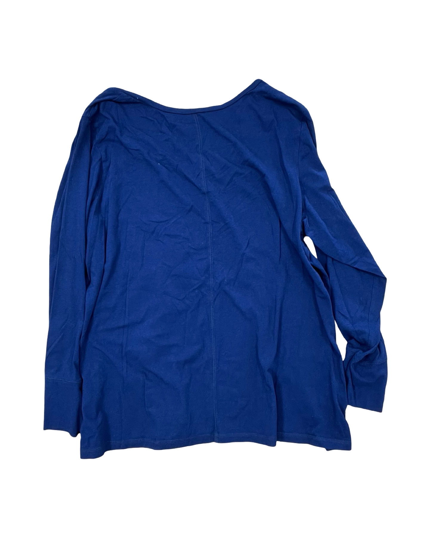 Top Ls By Ana In Navy, Size:2X
