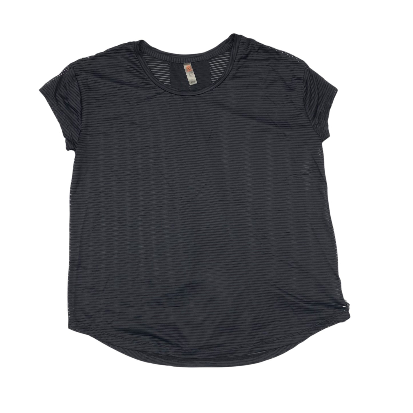Athletic Top Ss By Mono B In Black, Size:L