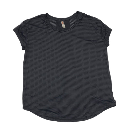 Athletic Top Ss By Mono B In Black, Size:L