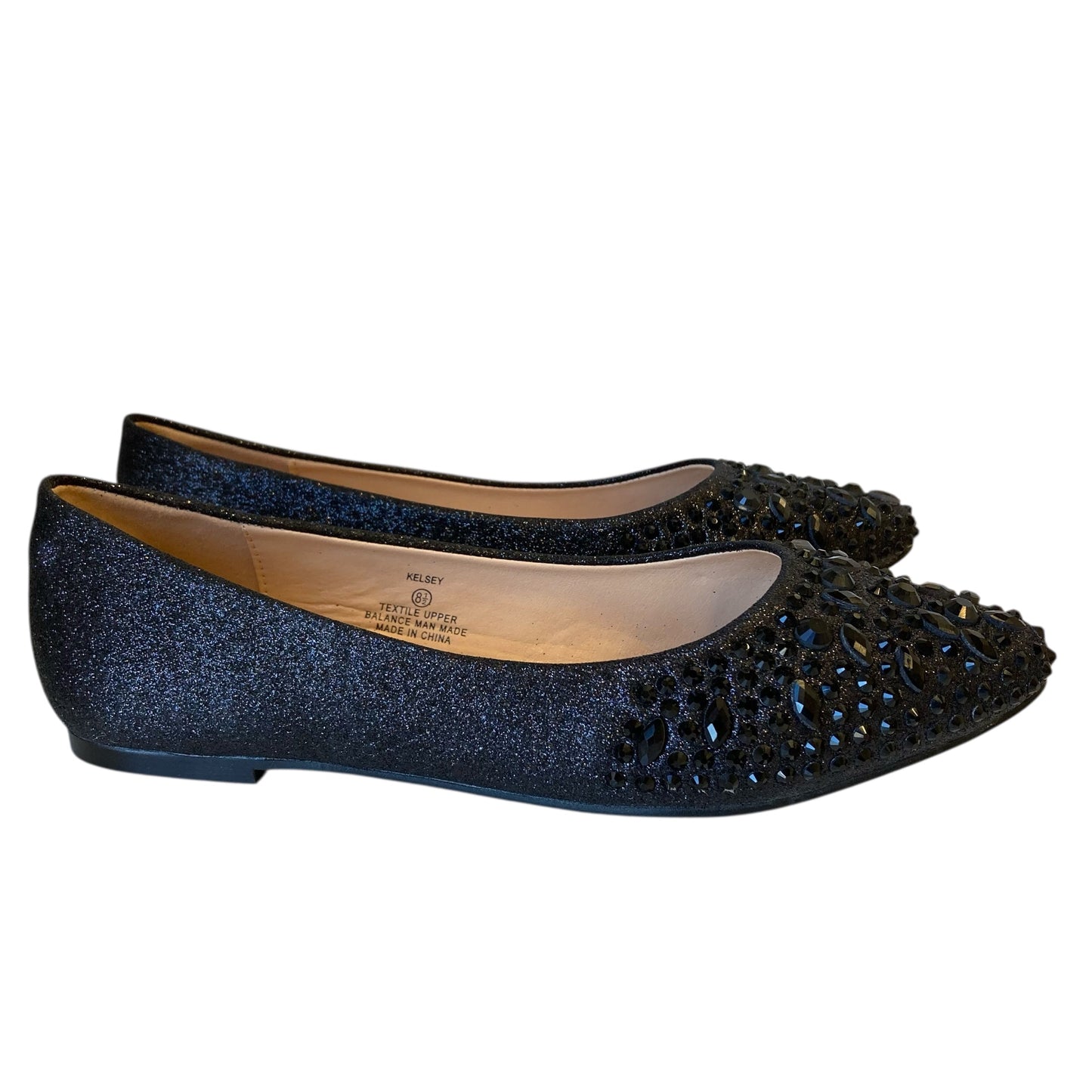 Shoes Flats By Lauren Lorraine In Black, Size:8.5