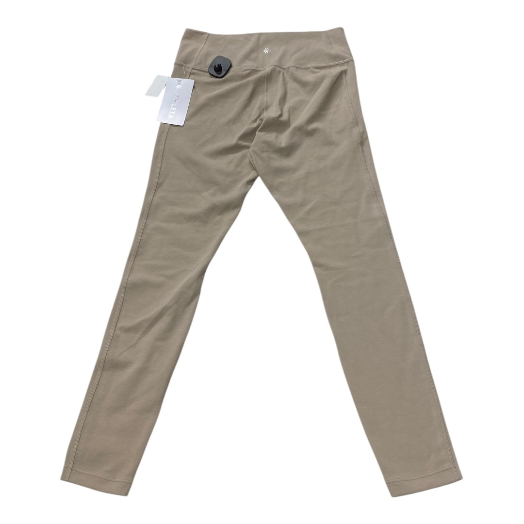 Athletic Leggings By Athleta In Beige, Size:M