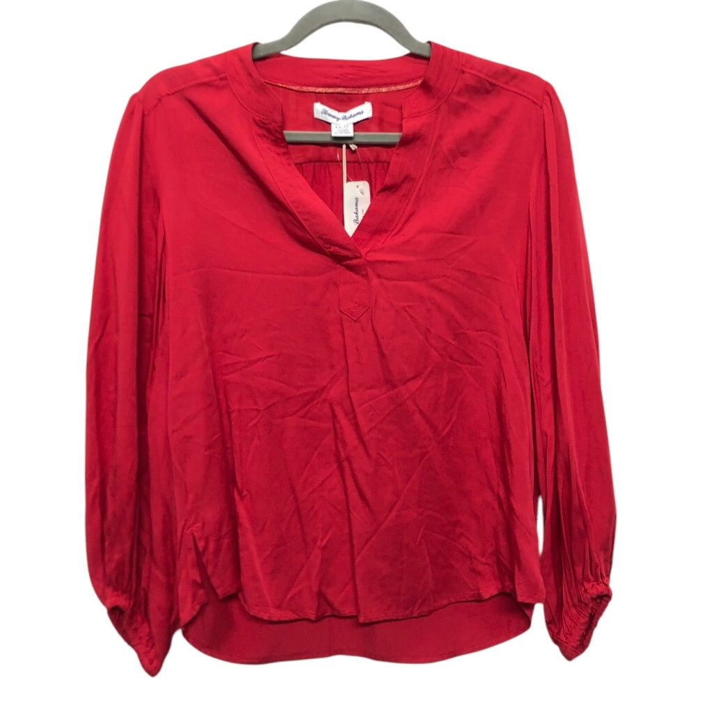 Top Ls By Tommy Bahama In Red, Size:Xs