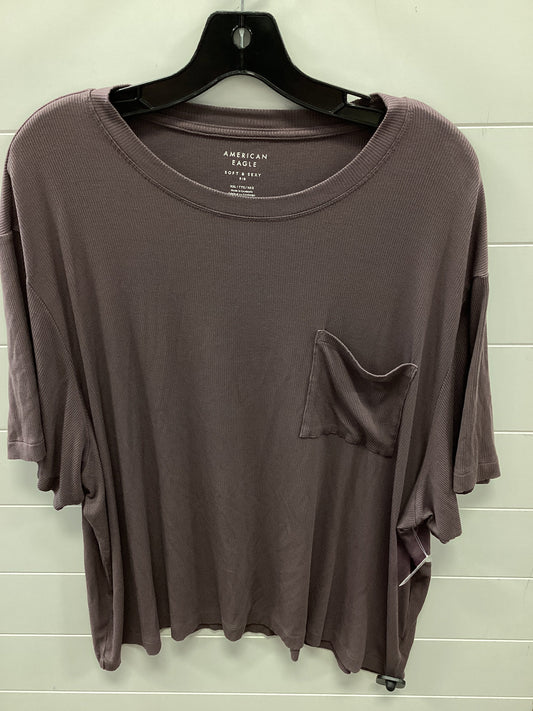 Top Ss By American Eagle In Taupe, Size:1X
