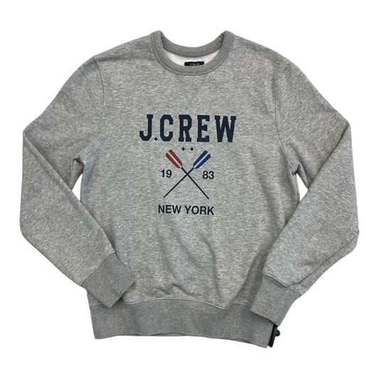 Sweatshirt Crewneck By J. Crew In Grey, Size:S