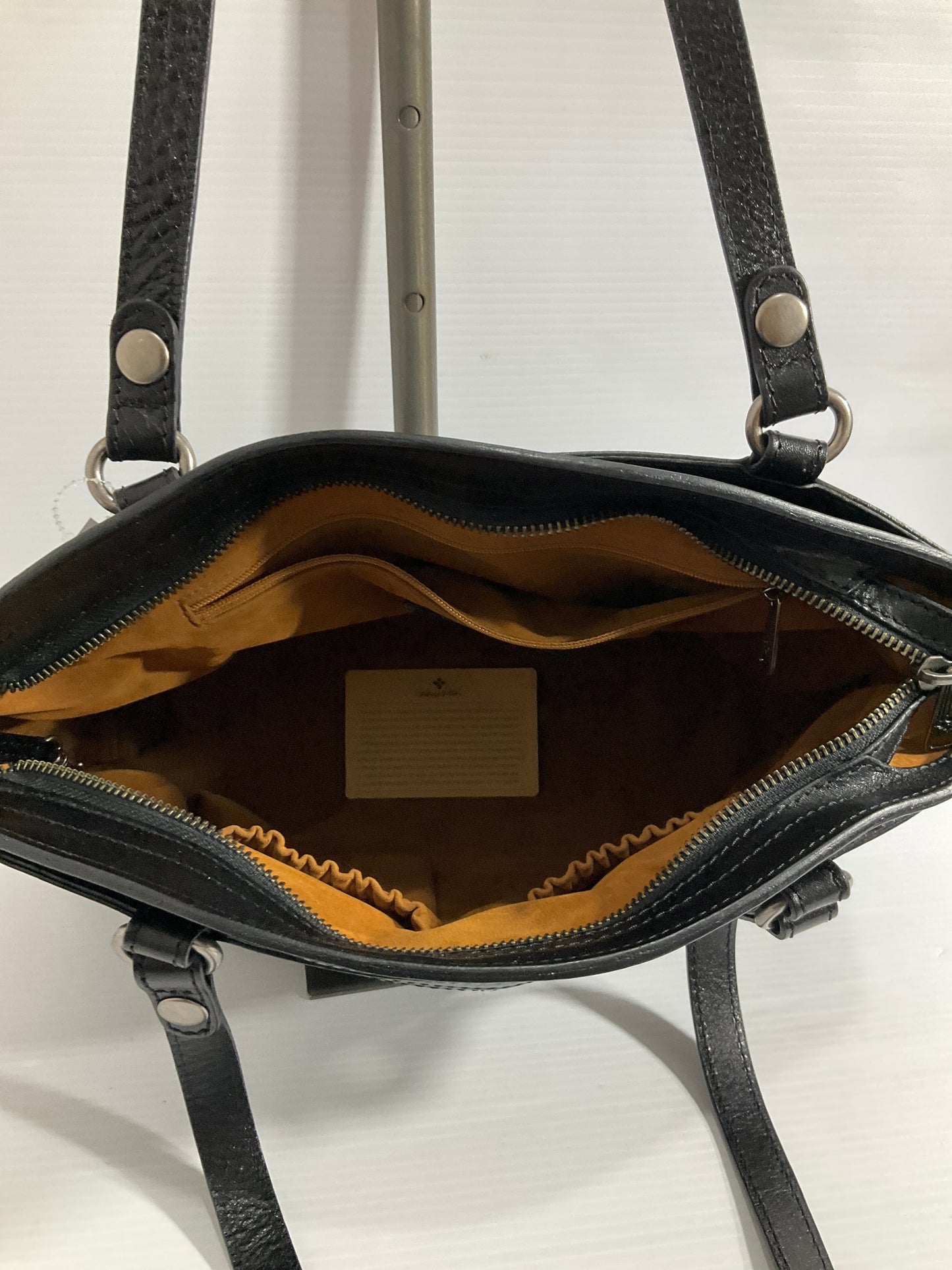 Handbag Designer By Patricia Nash In Black, Size:Medium