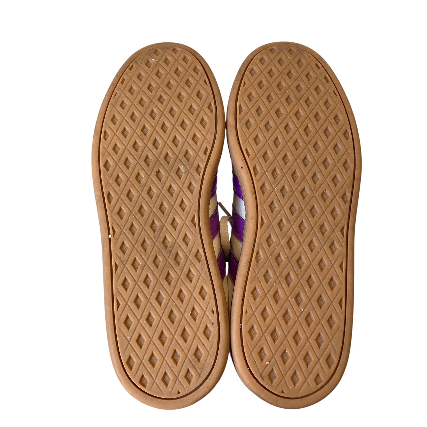 Shoes Sneakers By Adidas In Cream & Purple, Size:7