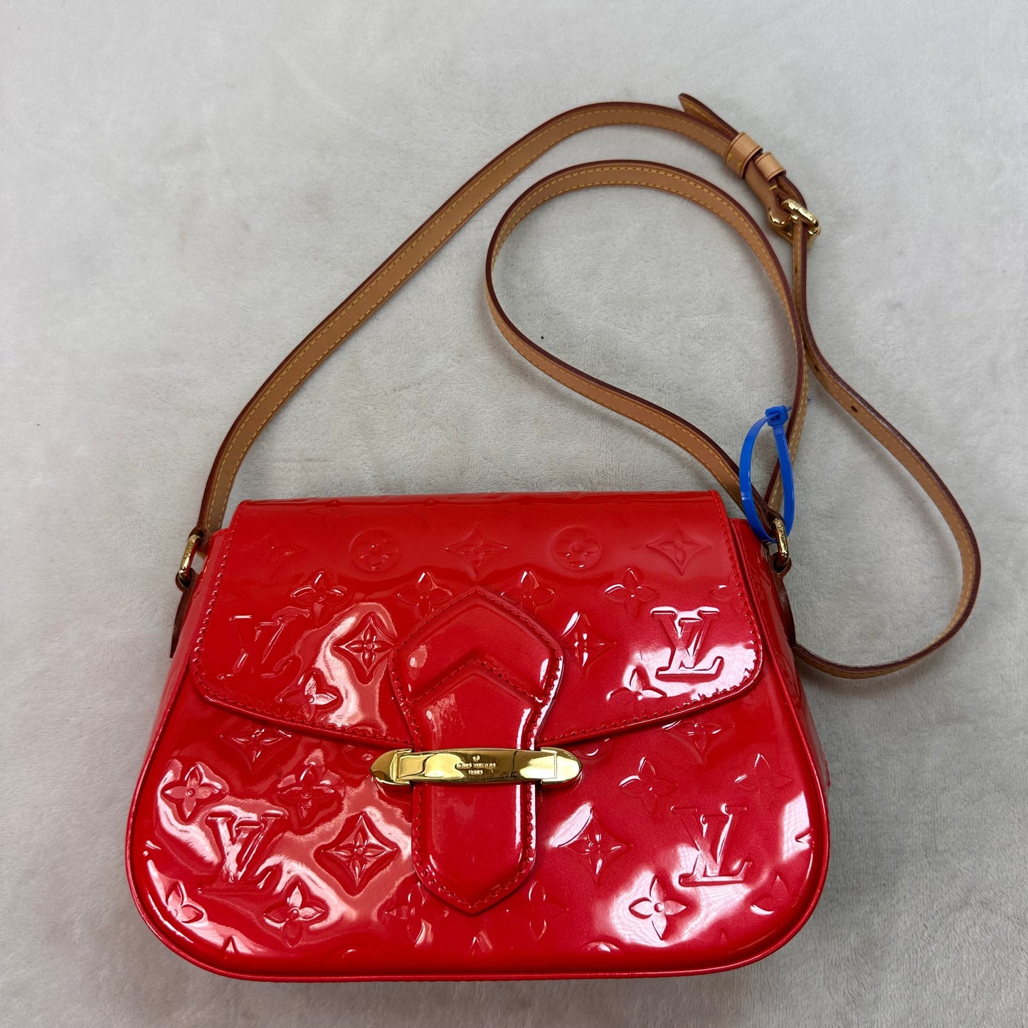 Patent leather Bellflower GM bag Luxury Designer By Louis Vuitton, Size: Small