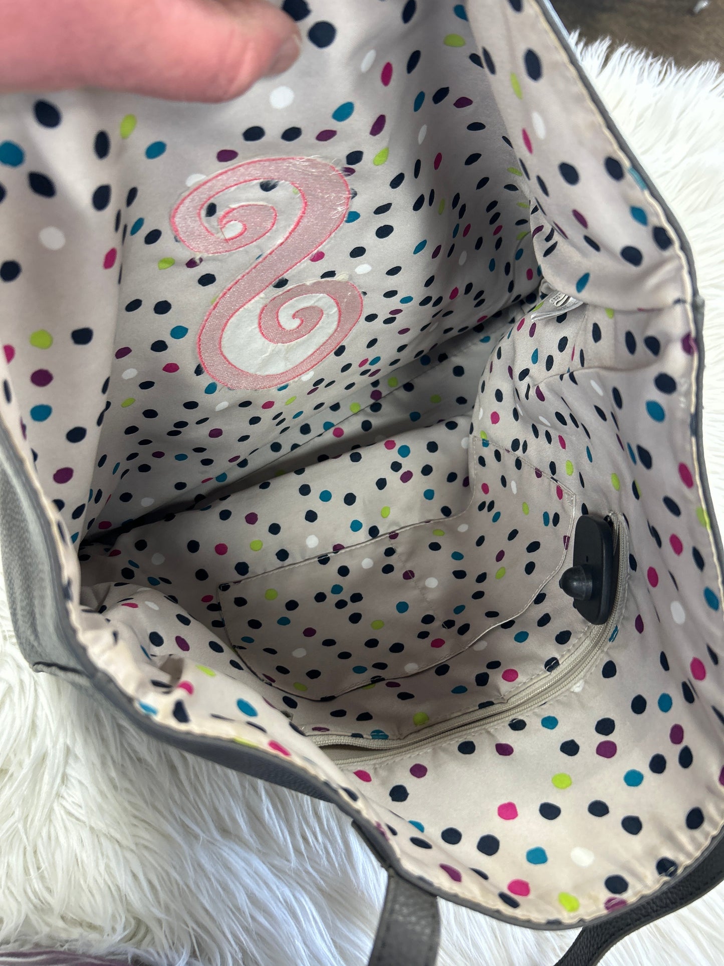 Tote By Thirty One In Grey, Size:Large