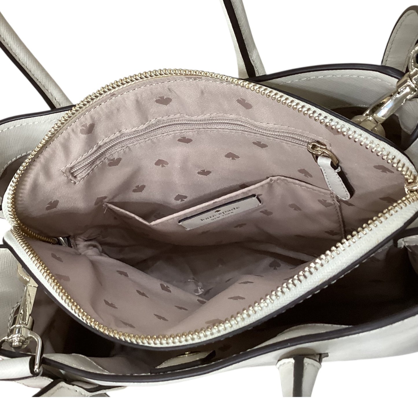 Crossbody Designer By Kate Spade In Cream, Size:Small