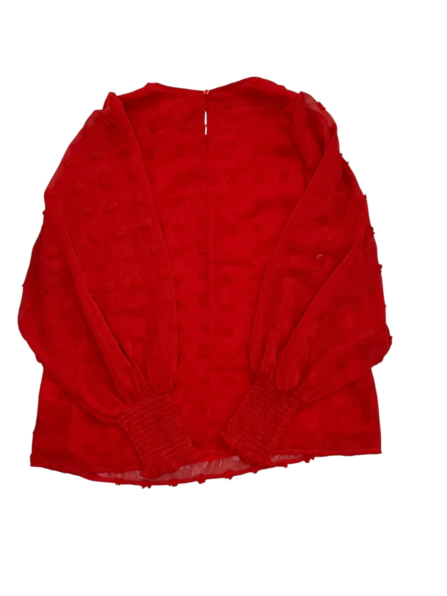 Blouse Ls By Vine & Love In Black, Size:S