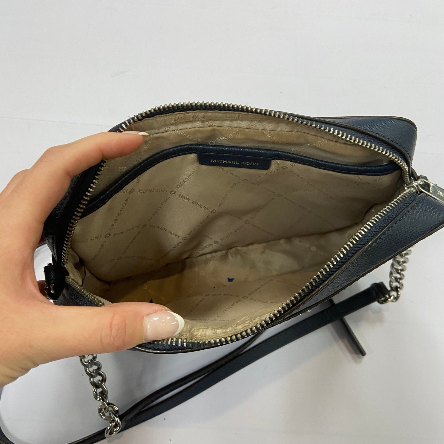 Crossbody Designer By Michael By Michael Kors, Size: Medium