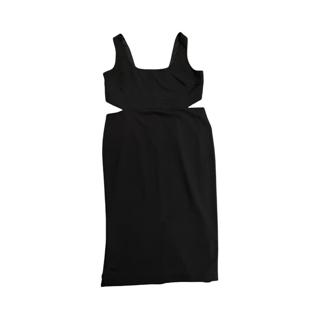 Dress Party Midi By Express In Black, Size:Xl