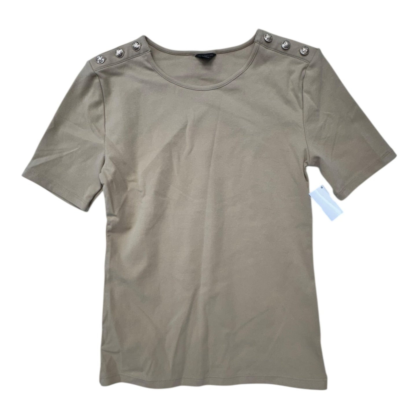 Top Ss By Ann Taylor In Tan, Size:M