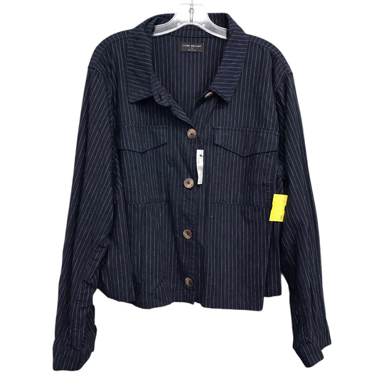 Top Ls By Lane Bryant In Navy, Size:3X