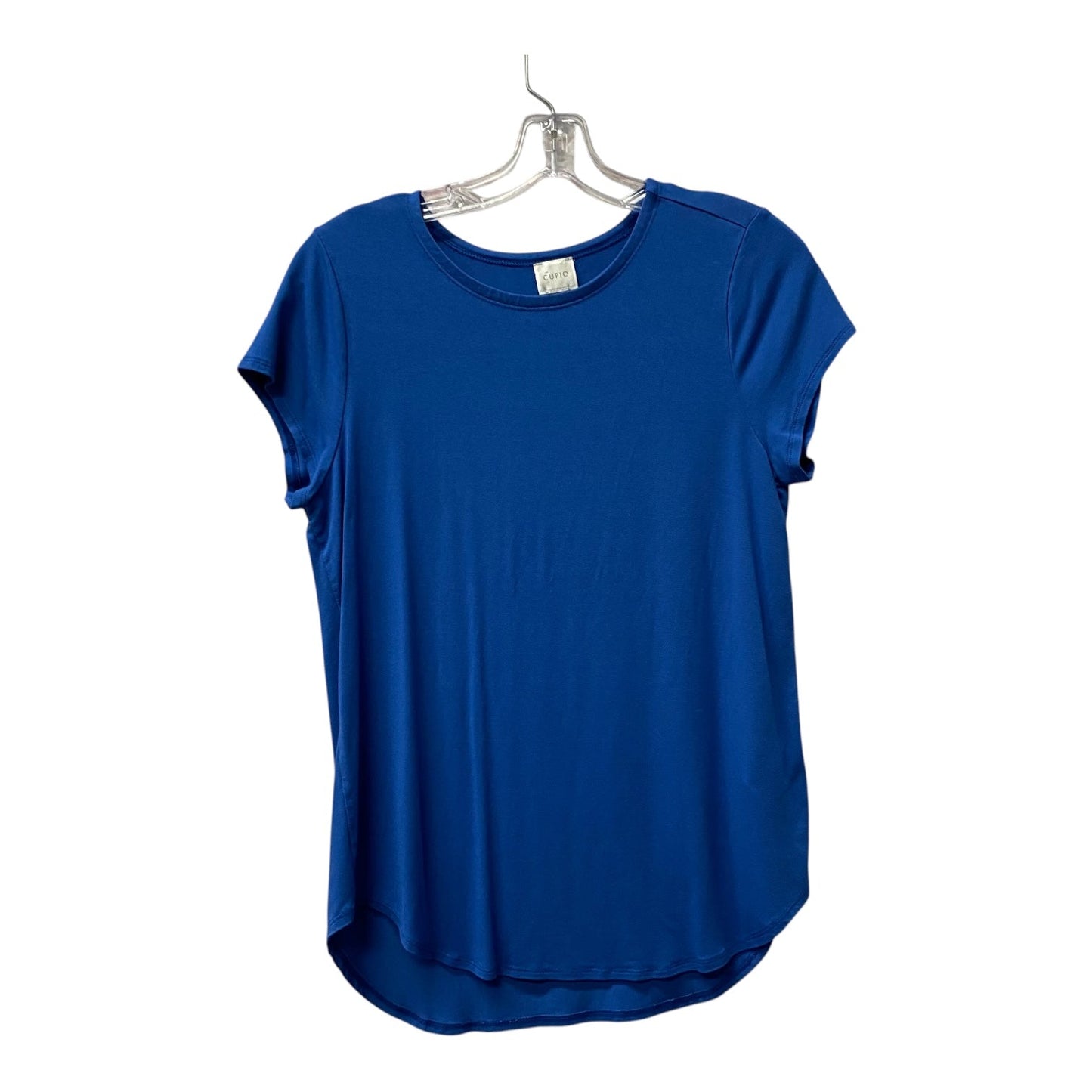 Top Ss Basic By Cupio In Blue, Size:L