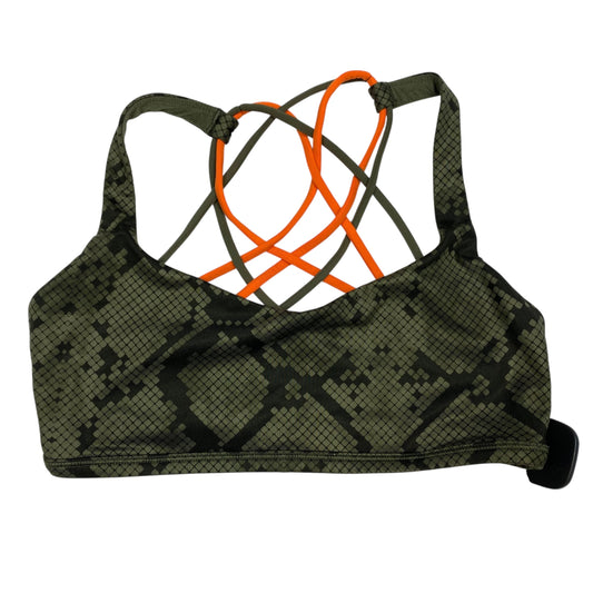 Athletic Bra By Lululemon In Green, Size:S