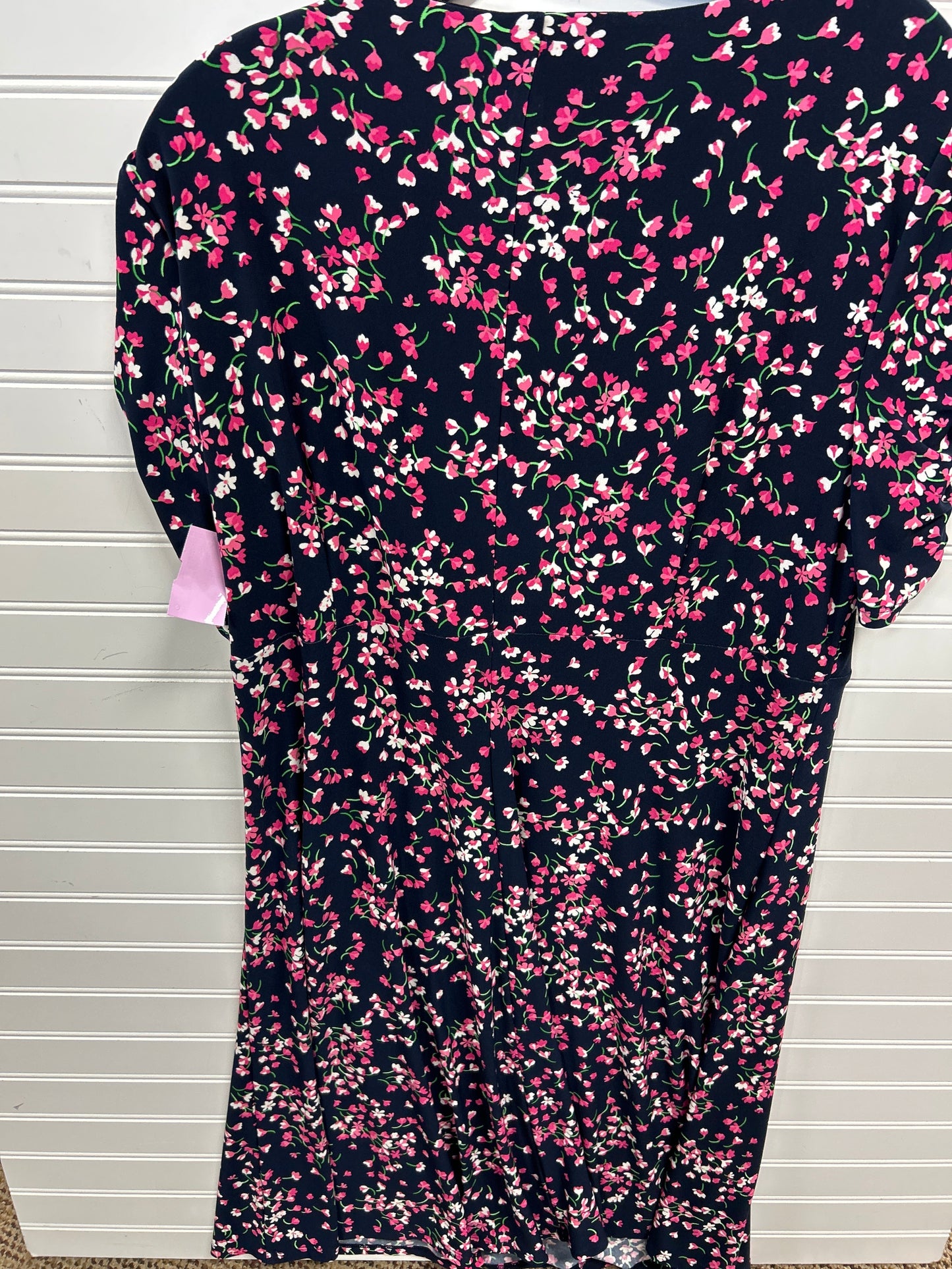 Dress Casual Midi By Tommy Hilfiger In Navy, Size:16