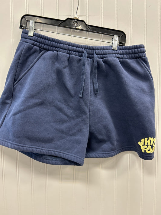 Athletic Shorts By White Fox In Navy, Size:1X