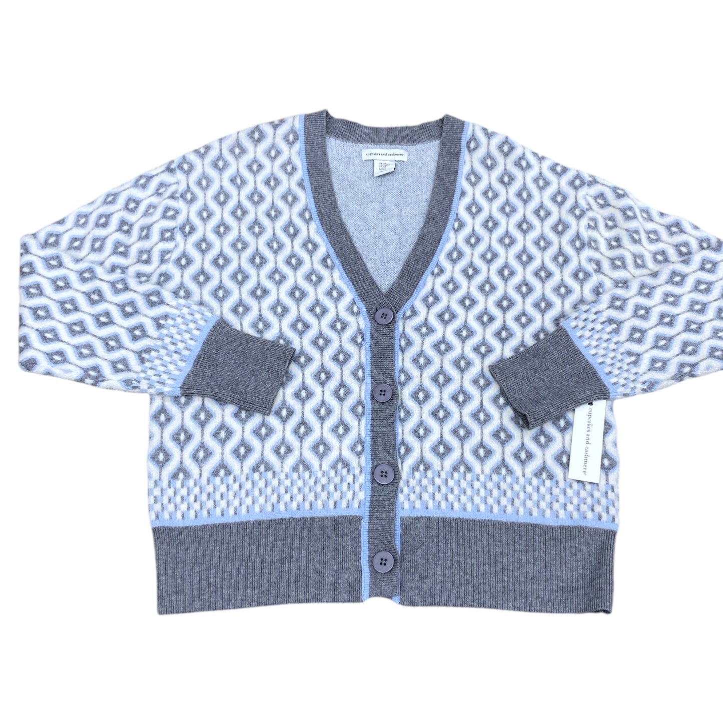 Sweater Cardigan By Cupcakes And Cashmere In Multi, Size:Xs