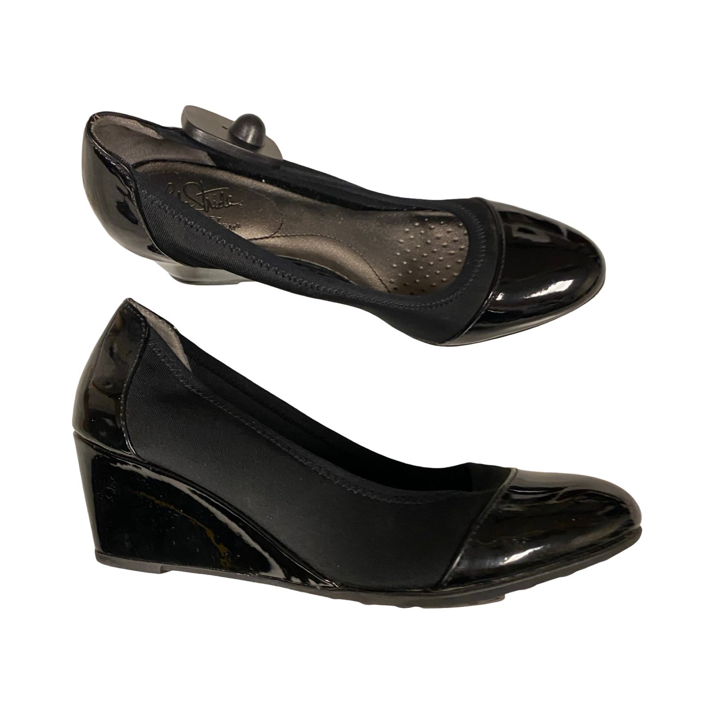 Shoes Heels Block By Life Stride In Black, Size:8