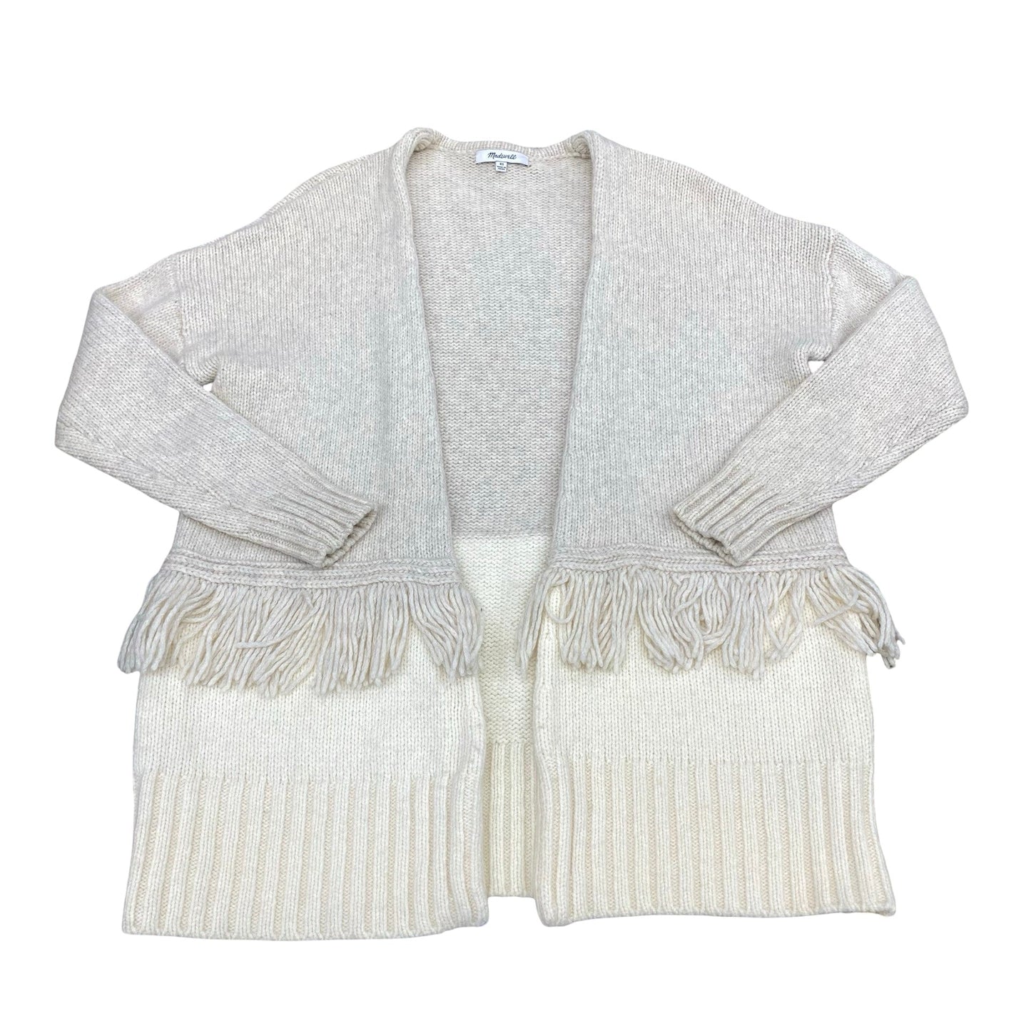 Sweater Cardigan By Madewell In Cream, Size:Xs