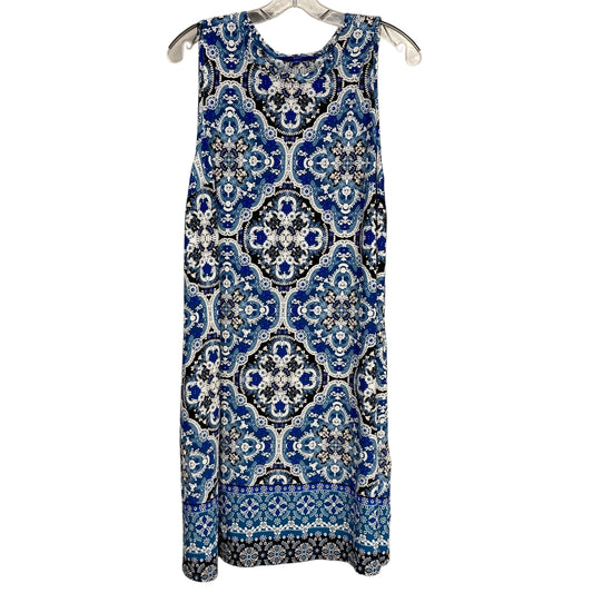 Dress Party Midi By Apt 9 In Blue, Size:L