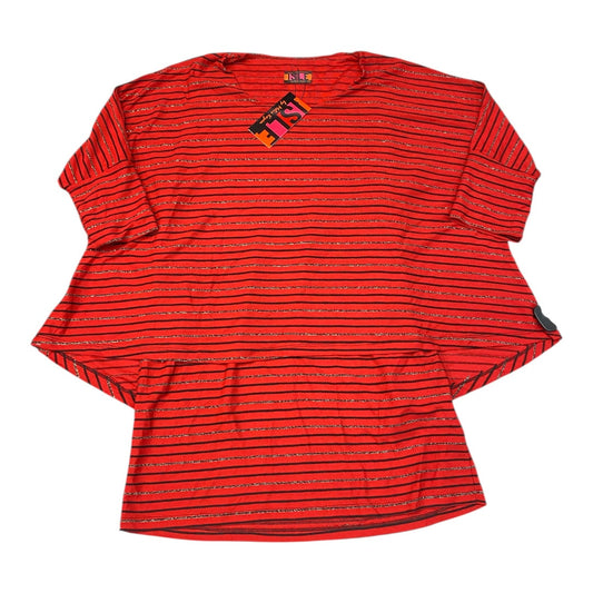 Tunic Ss By Cmc In Black & Red, Size:Xl