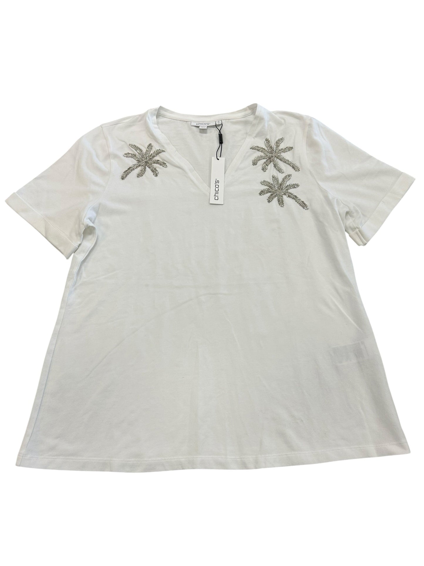 Top Ss By Chicos In White, Size:L
