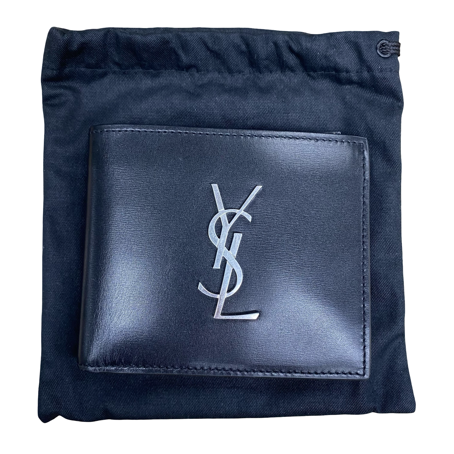 Wallet Luxury Designer By Yves Saint Laurent In Black, Size:Medium