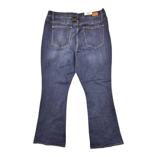 Jeans Flared By Judy Blue In Blue, Size:20