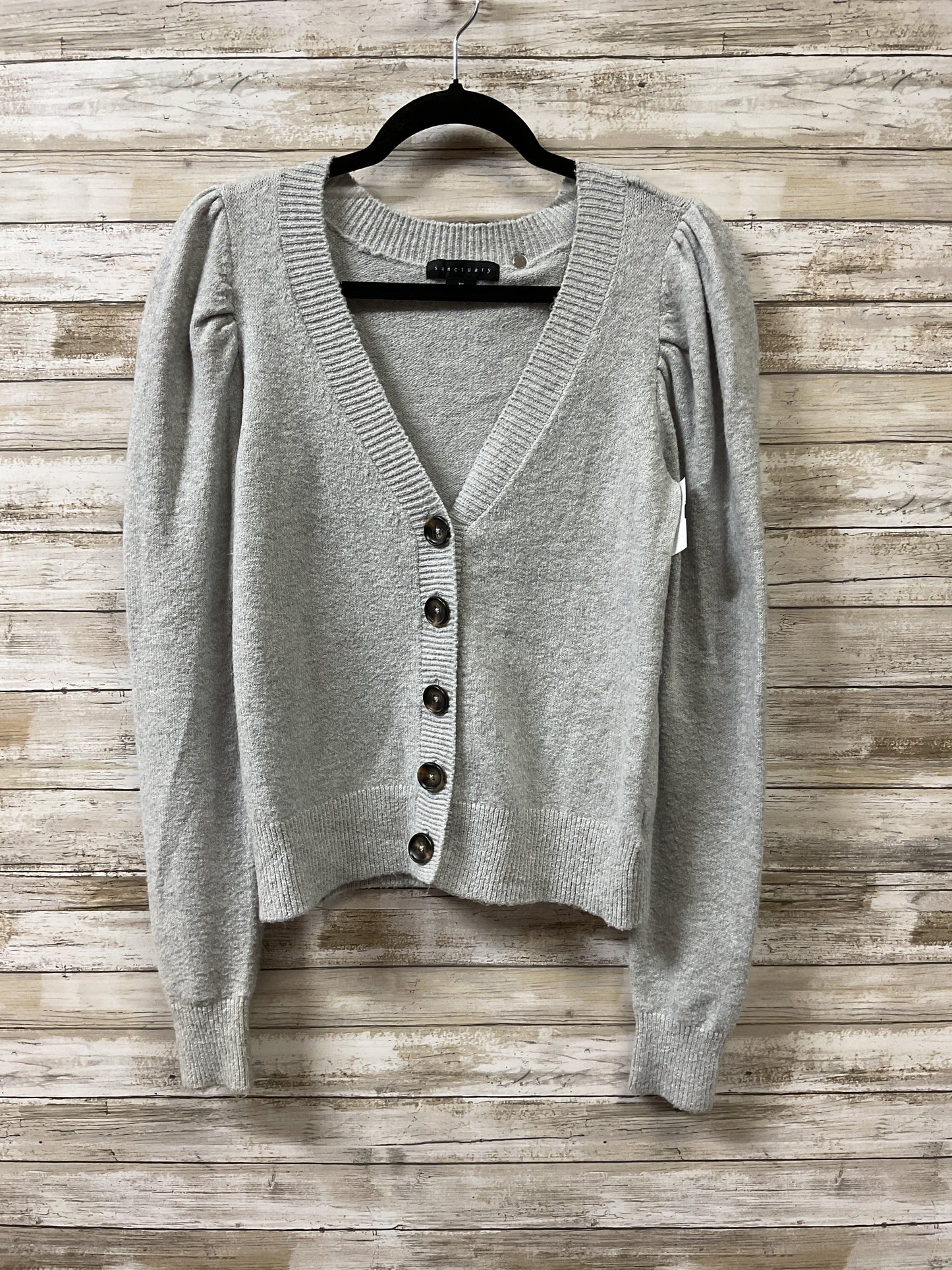 Sweater Cardigan By Sanctuary In Grey, Size:Xs