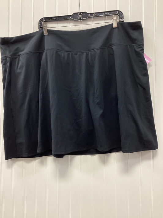Athletic Skort By Maurices In Black, Size:4X