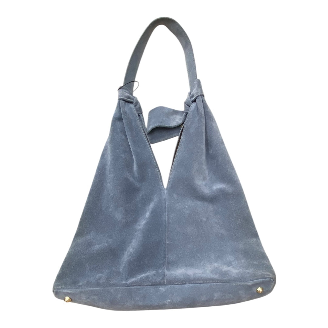 Handbag Leather By Cmc In Grey, Size:Medium