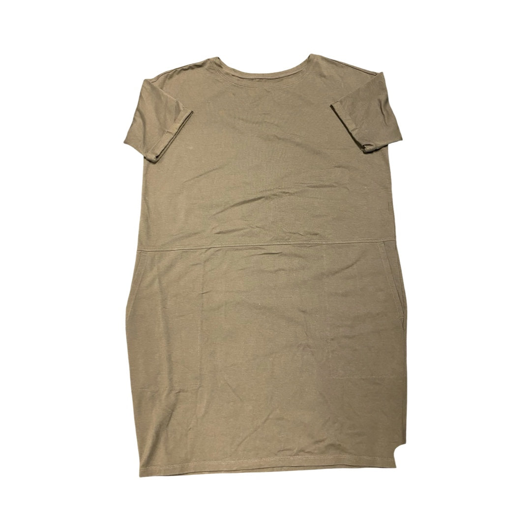 Dress Designer By Eileen Fisher In Green, Size:S