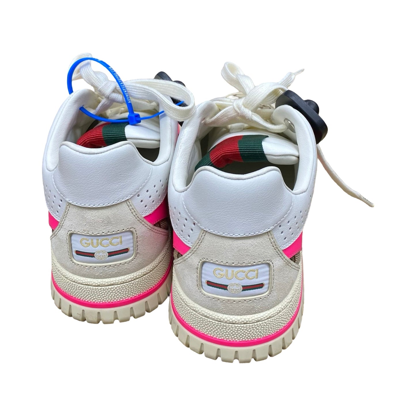 Shoes Luxury Designer By Gucci In Multi, Size:9.5