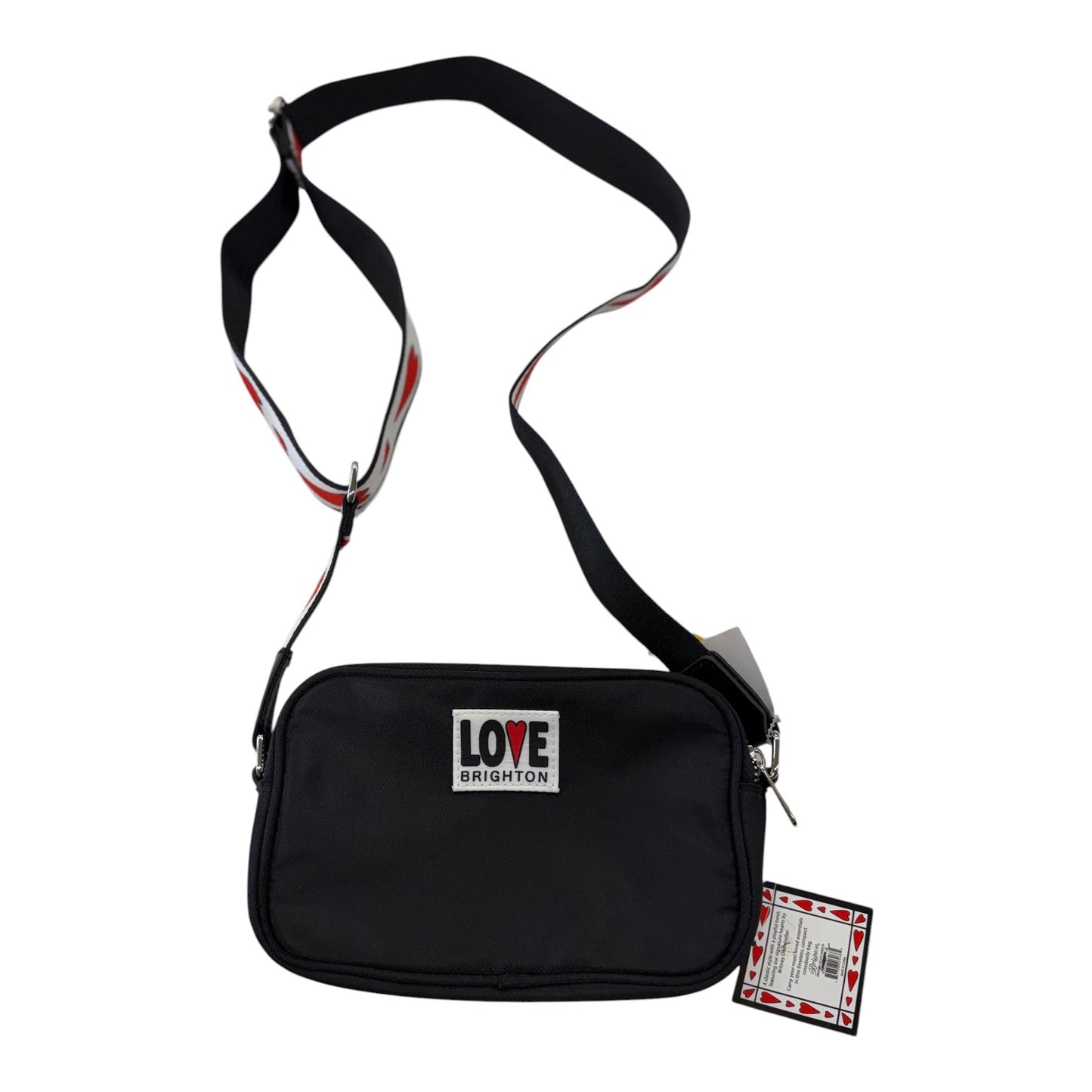 Crossbody Designer By Brighton In Black, Size:Small