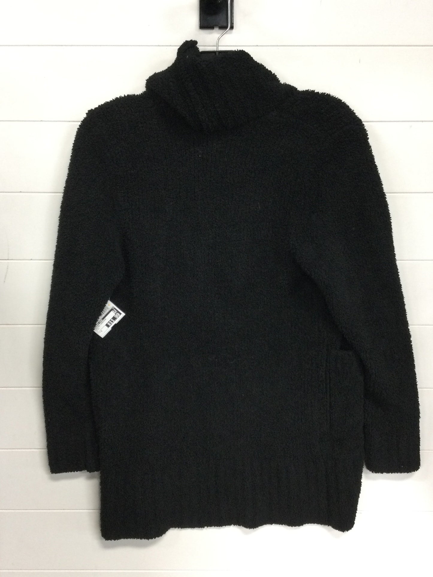 Sweater Cardigan By Members Mark In Black, Size:M
