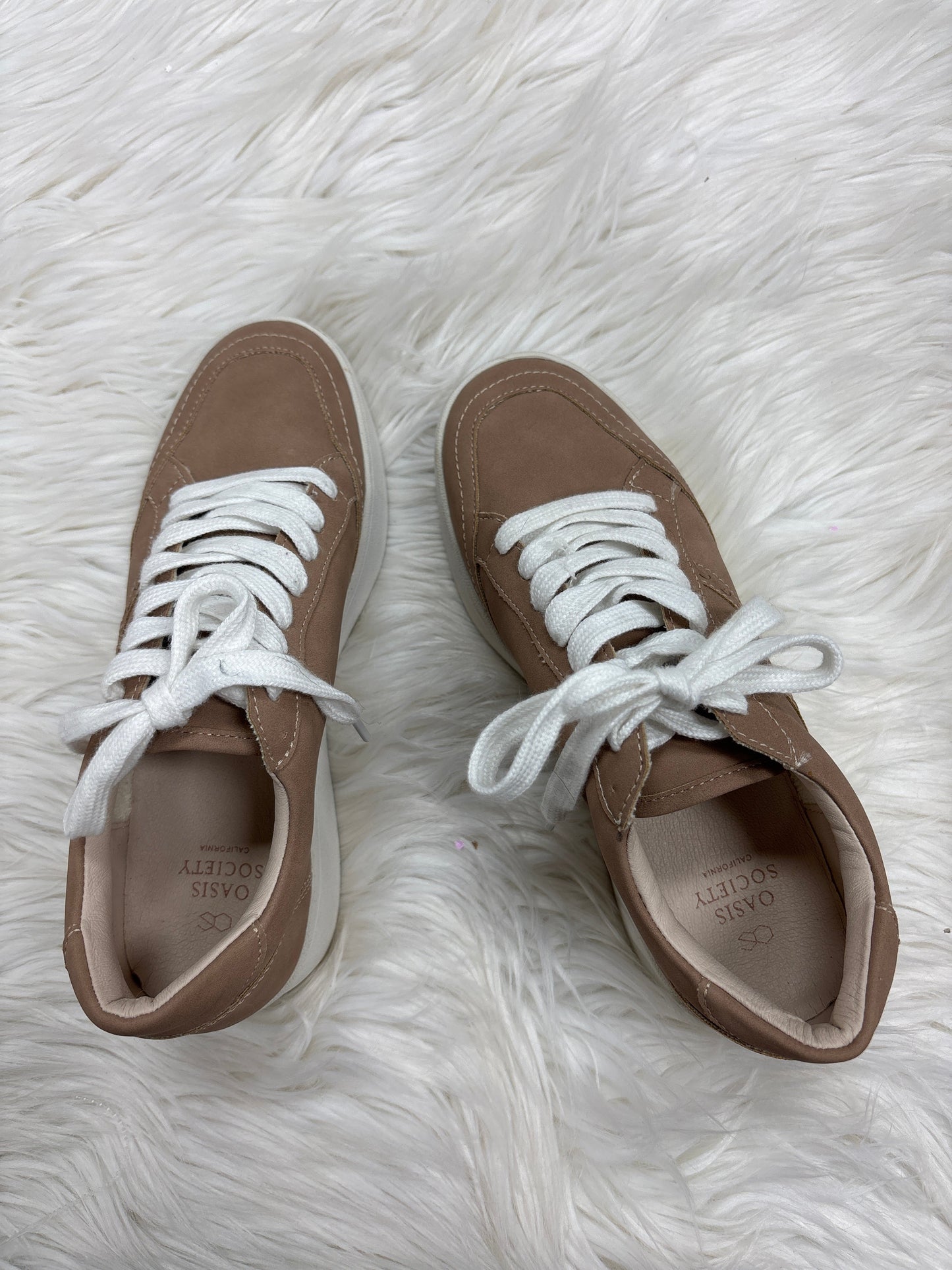 Shoes Sneakers By Oasis Society In Brown, Size:6.5