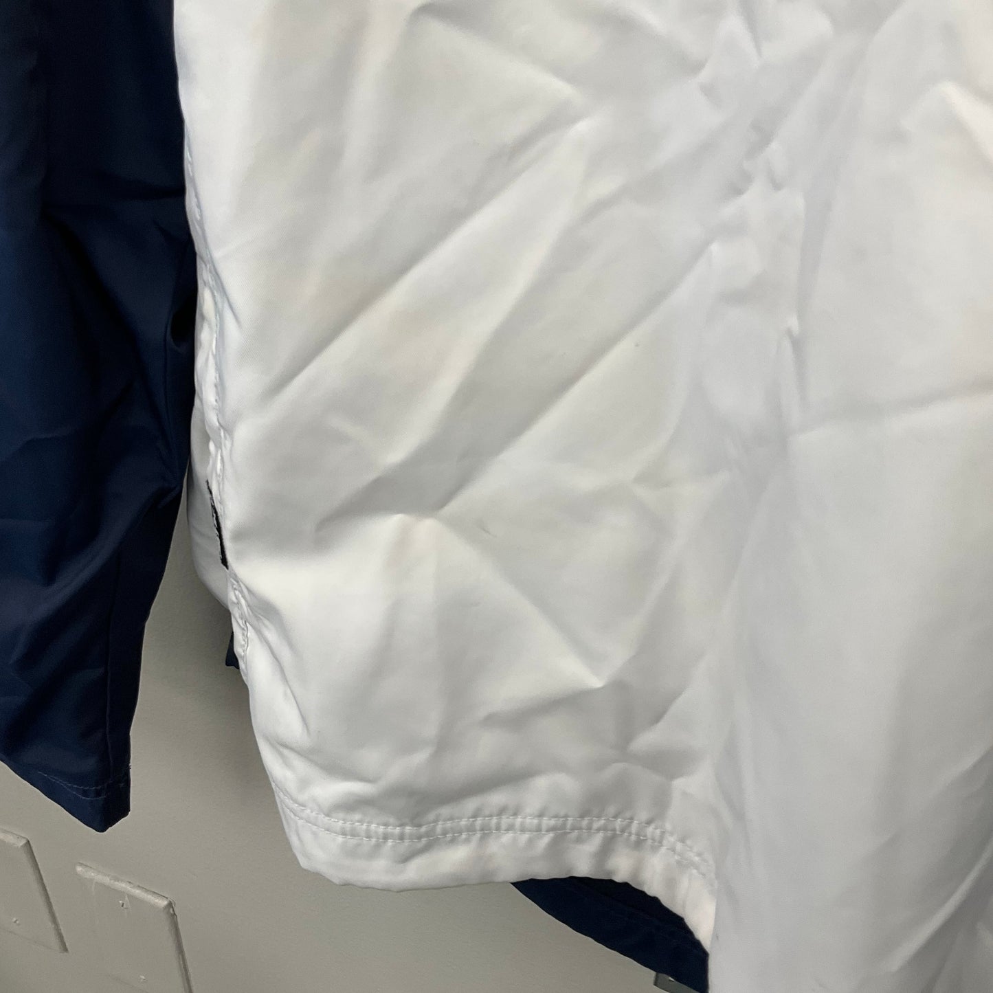 Jacket Windbreaker By Nike Apparel In Navy, Size:L