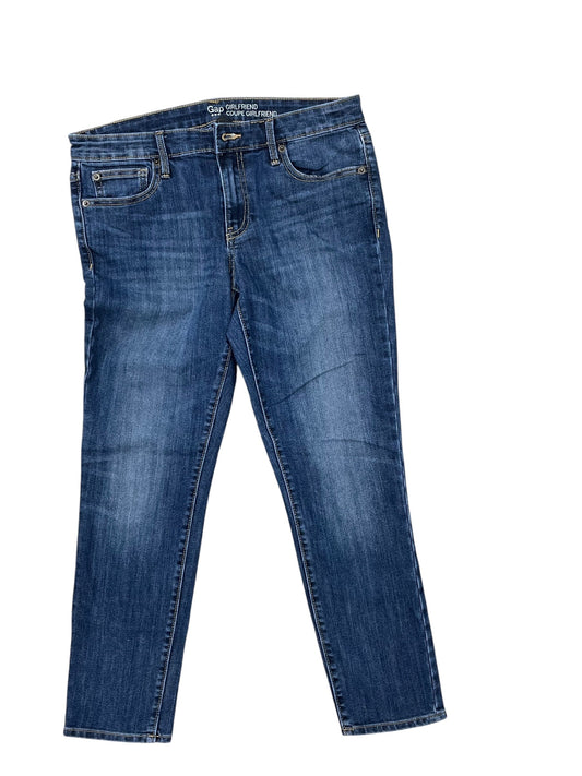 Jeans Cropped By Gap In Blue Denim, Size:6