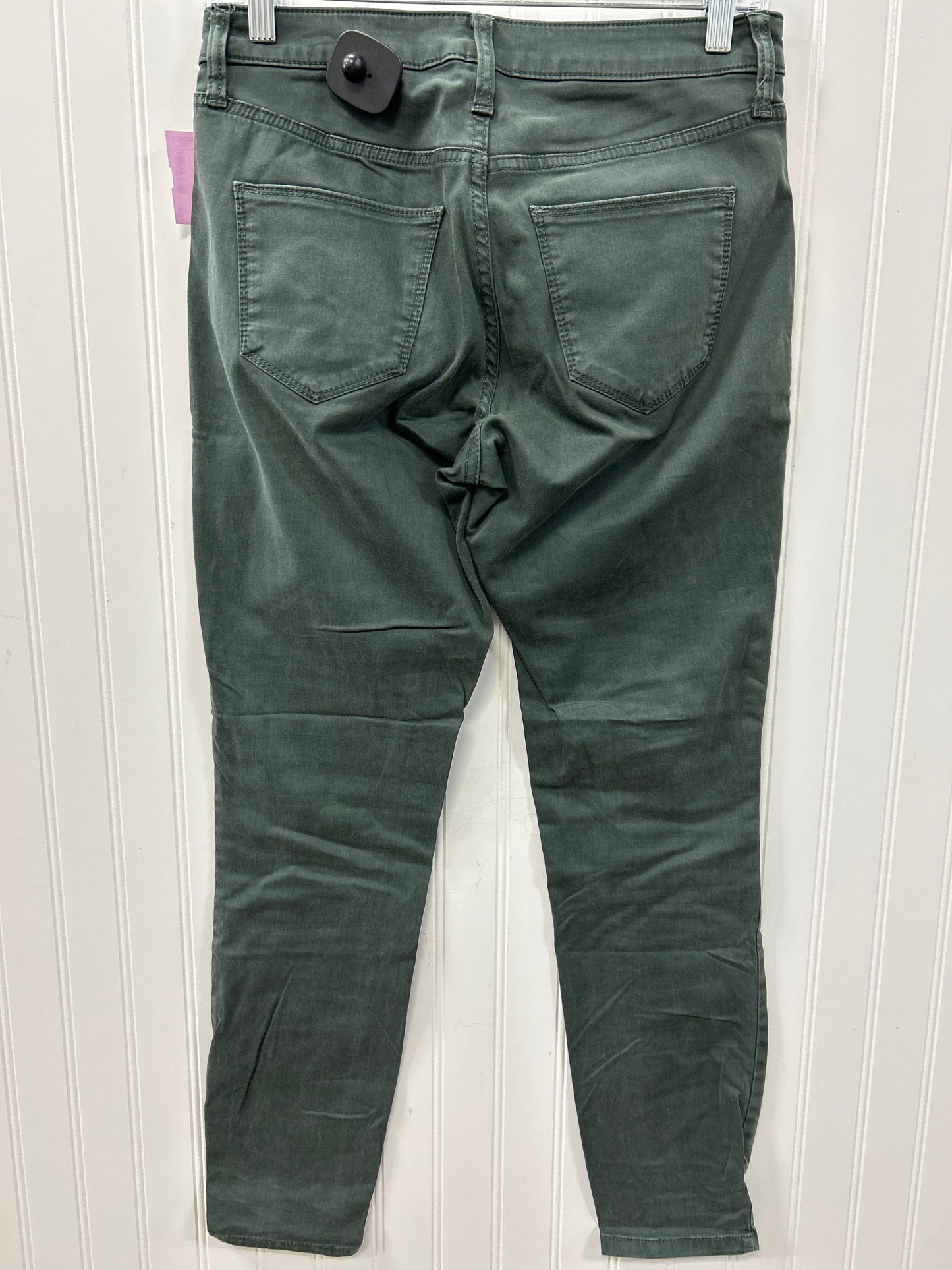 Jeans Skinny By Universal Thread In Green Denim, Size:4