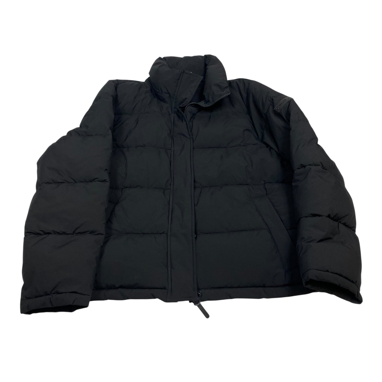 Jacket Puffer & Quilted By Calvin Klein In Black, Size:Xl