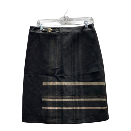Skirt Mini & Short By T Tahari In Black & Tan, Size:10