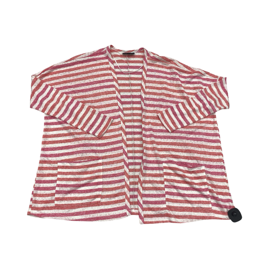 Cardigan By Bobeau In Striped Pattern, Size:S