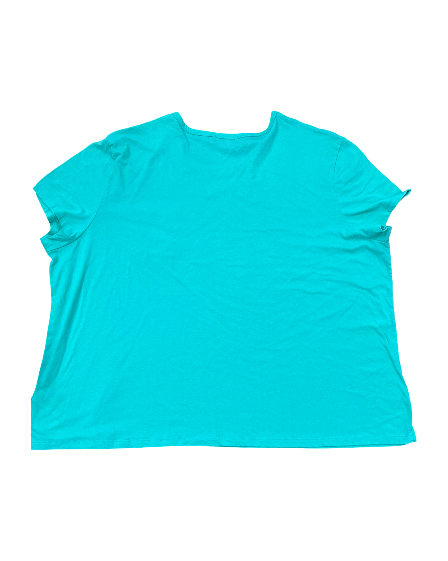 Top Ss By Clothes Mentor In Green, Size:3X