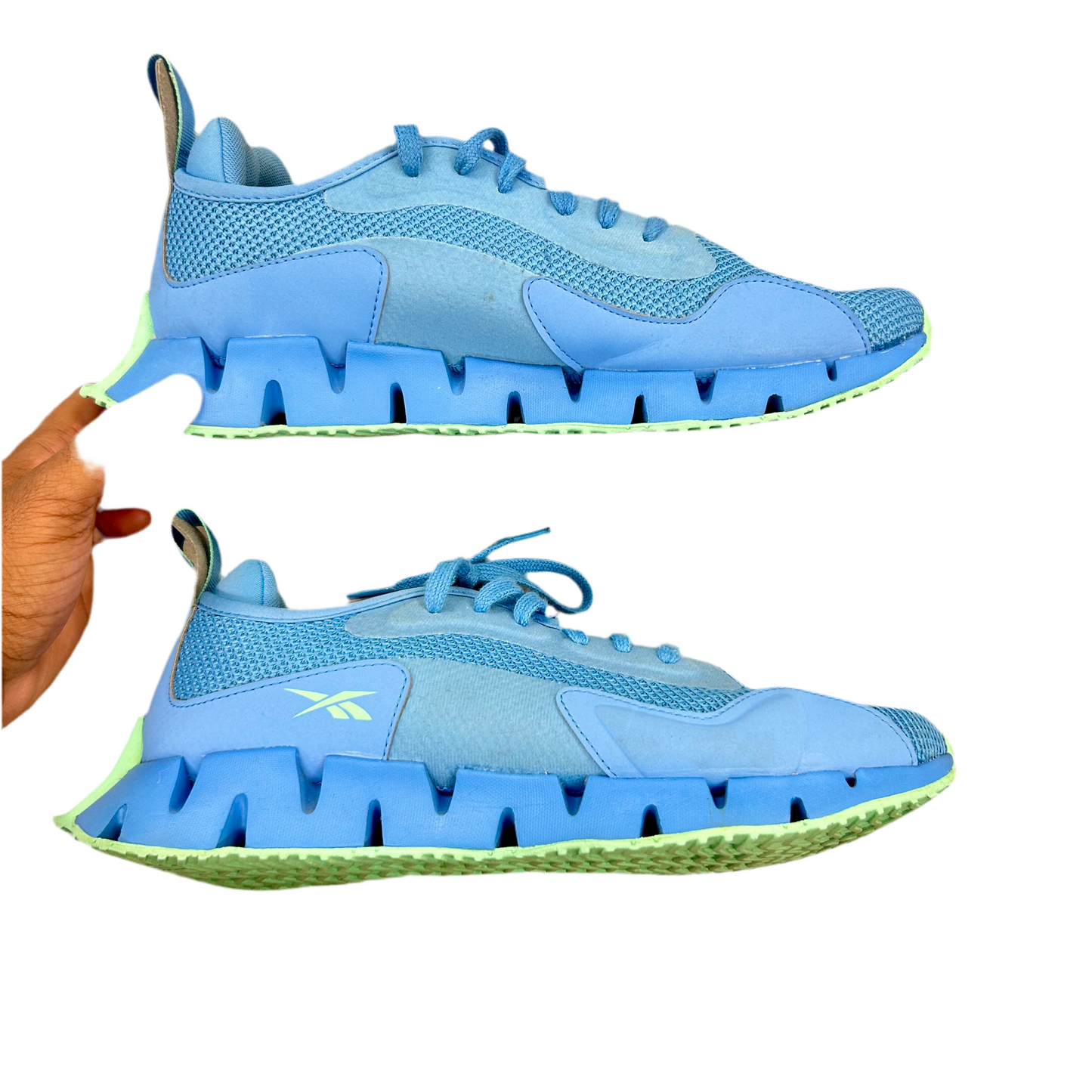 Shoes Athletic By Reebok In Blue, Size: 11