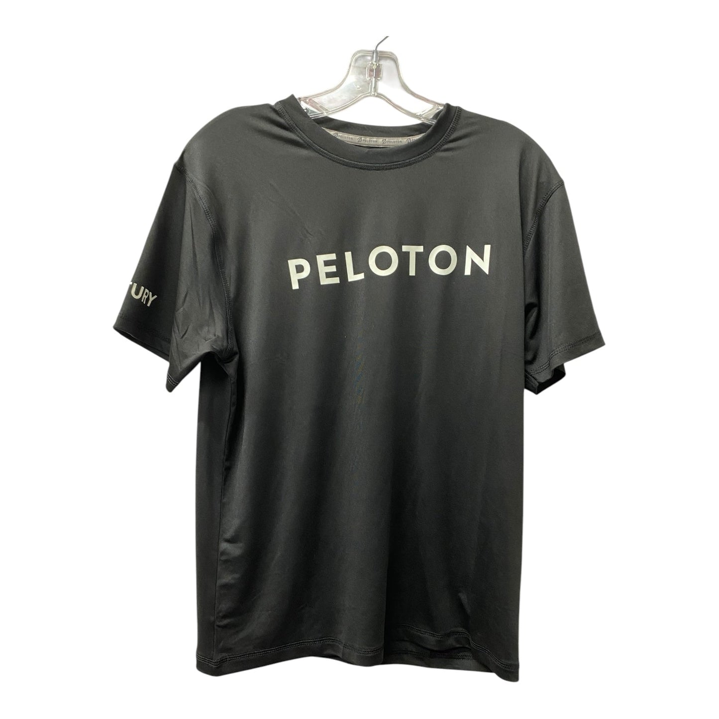 Athletic Top Ss By Peloton In Black, Size:S