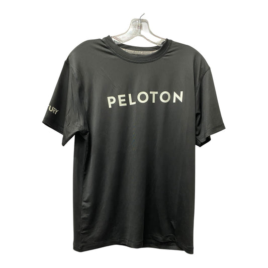 Athletic Top Ss By Peloton In Black, Size:S