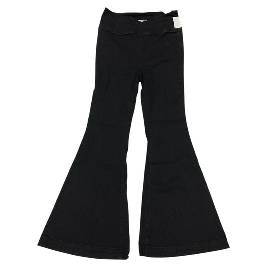 Jeans Flared By We The Free In Black Denim, Size:14