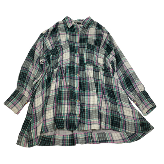 Dress Casual Short By Free People In Plaid Pattern, Size:Xs